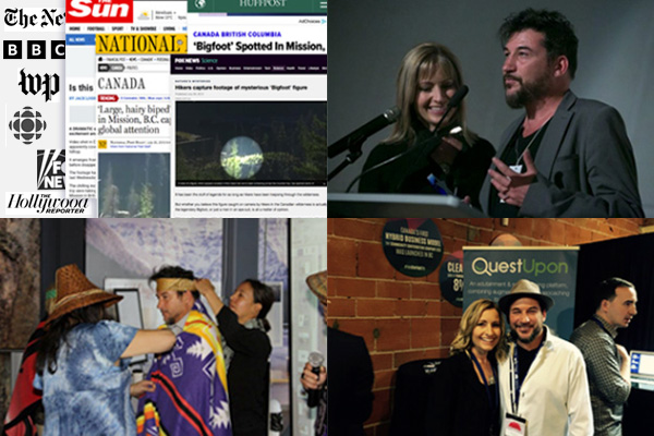 People exploring a destination using QuestUpon