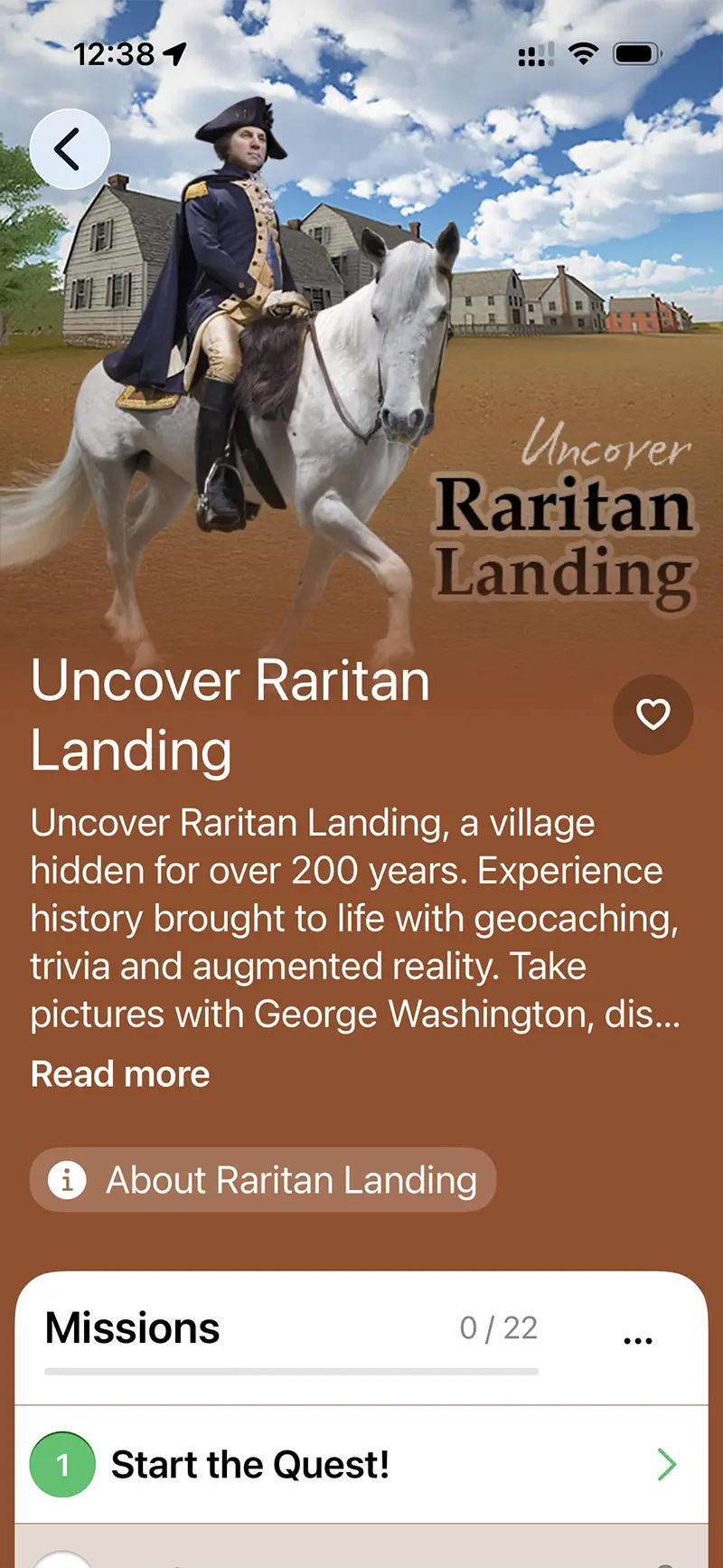 Uncover Raritan Landing
